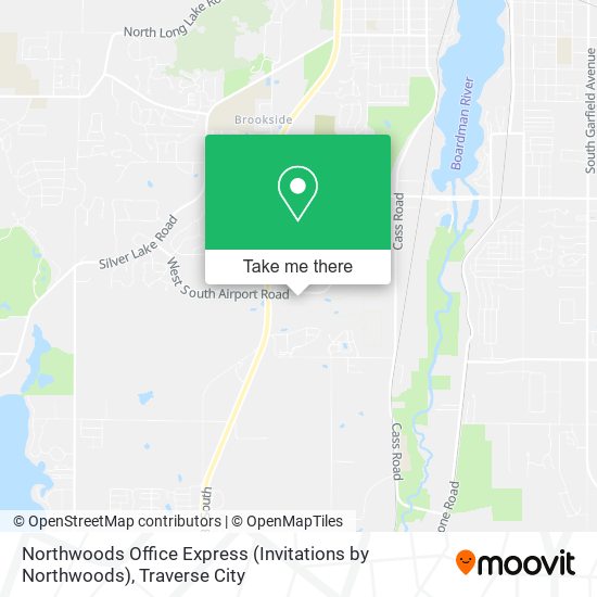 Northwoods Office Express (Invitations by Northwoods) map