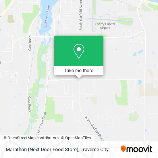 Marathon (Next Door Food Store) map