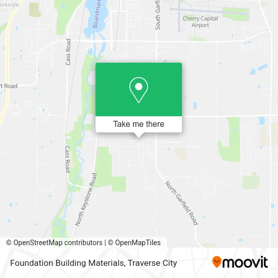 Foundation Building Materials map