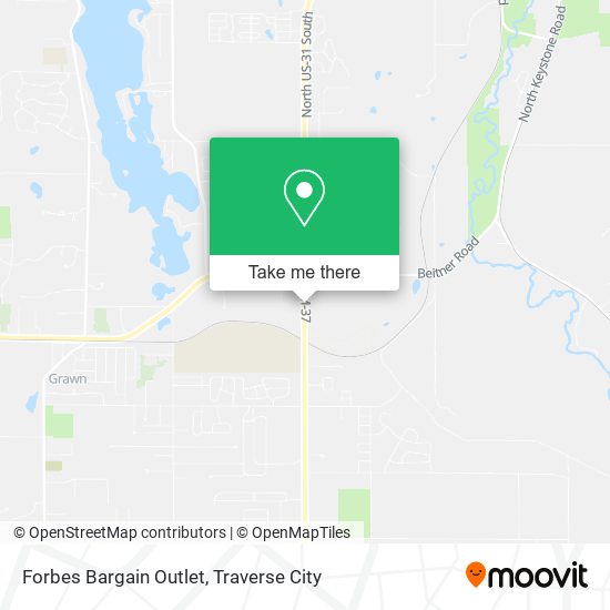 Forbes Bargain Outlet map