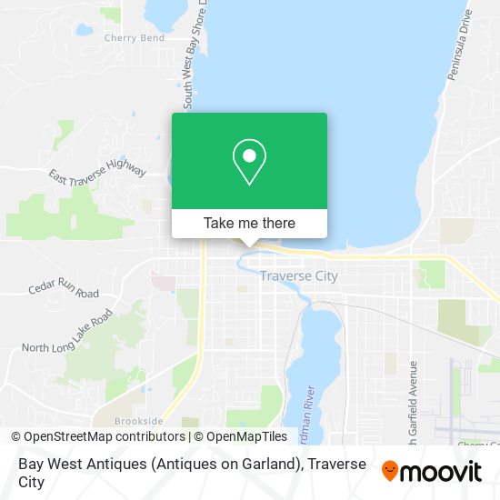 Bay West Antiques (Antiques on Garland) map