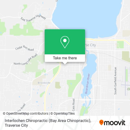 Interlochen Chiropractic (Bay Area Chiropractic) map