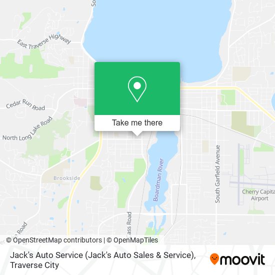 Jack's Auto Service map