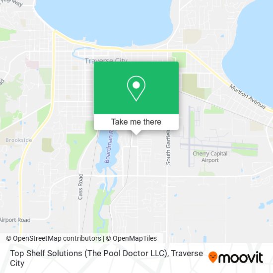 Mapa de Top Shelf Solutions (The Pool Doctor LLC)