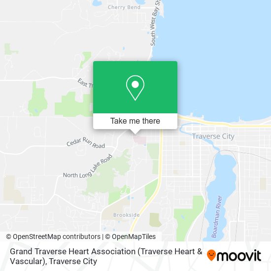 Grand Traverse Heart Association (Traverse Heart & Vascular) map