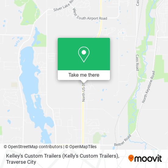 Mapa de Kelley's Custom Trailers