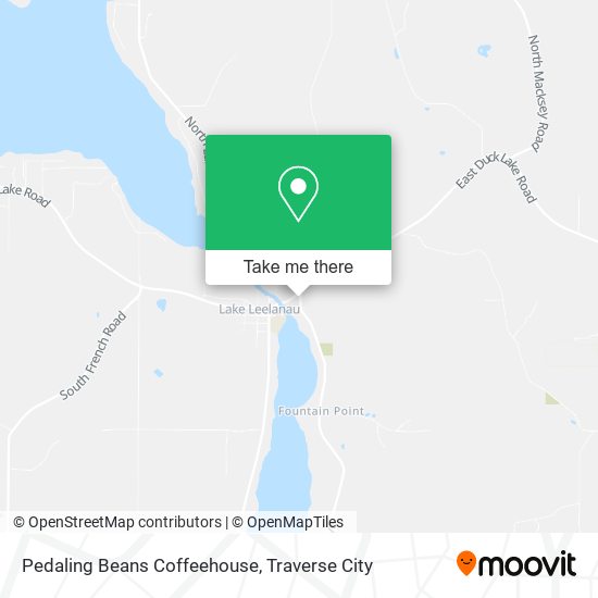 Mapa de Pedaling Beans Coffeehouse