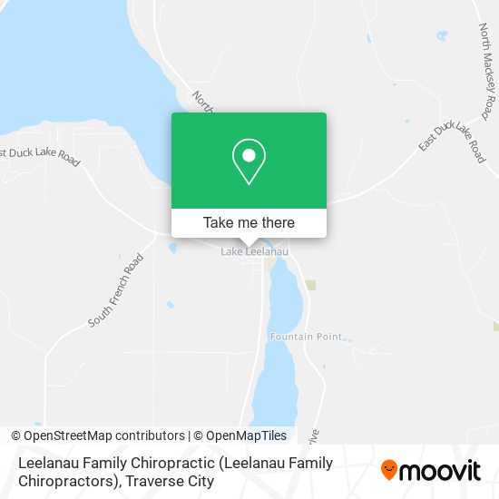 Mapa de Leelanau Family Chiropractic (Leelanau Family Chiropractors)