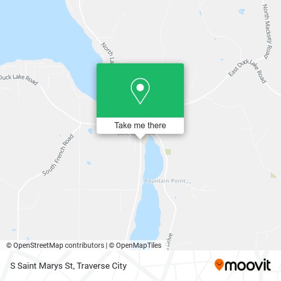 S Saint Marys St map