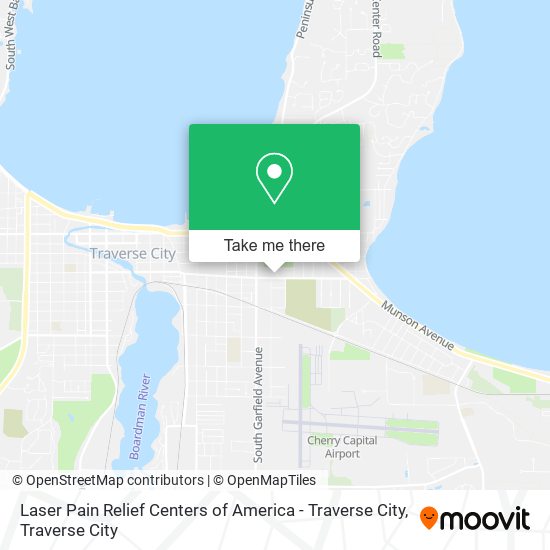 Laser Pain Relief Centers of America - Traverse City map