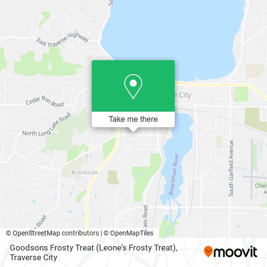 Mapa de Goodsons Frosty Treat (Leone's Frosty Treat)