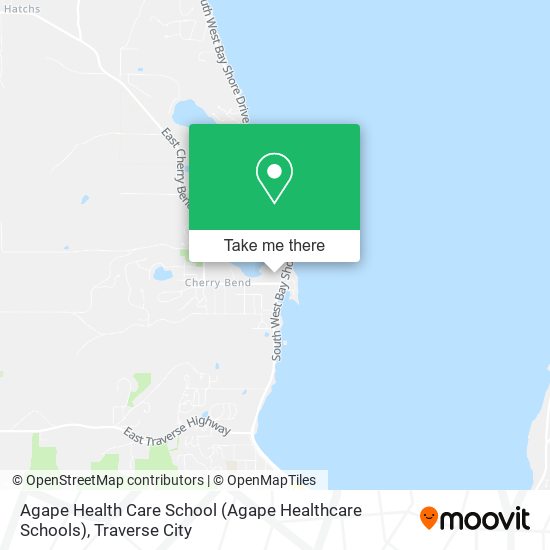 Mapa de Agape Health Care School (Agape Healthcare Schools)