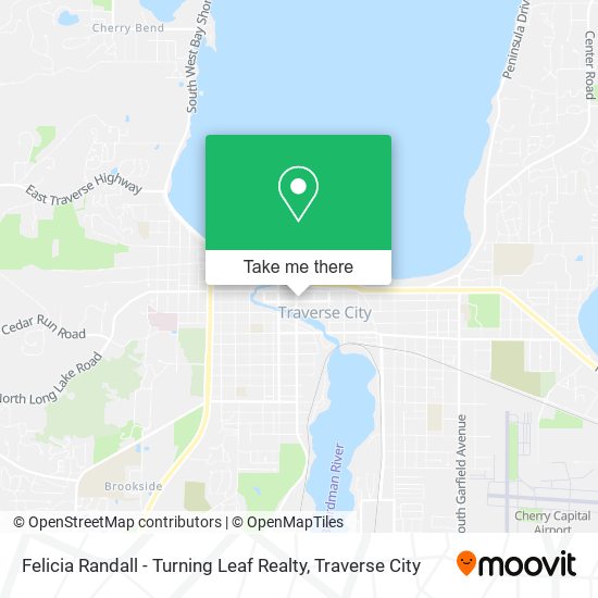 Felicia Randall - Turning Leaf Realty map