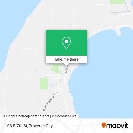 Mapa de 103 E 7th St