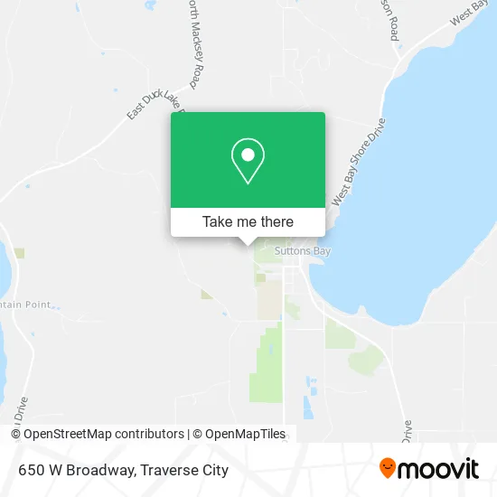 650 W Broadway map