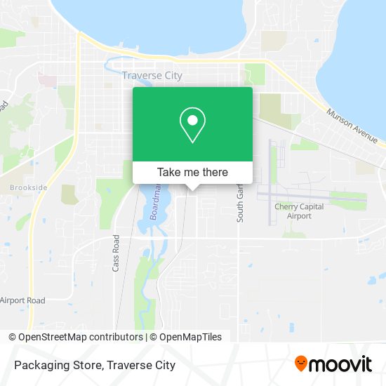 Packaging Store map