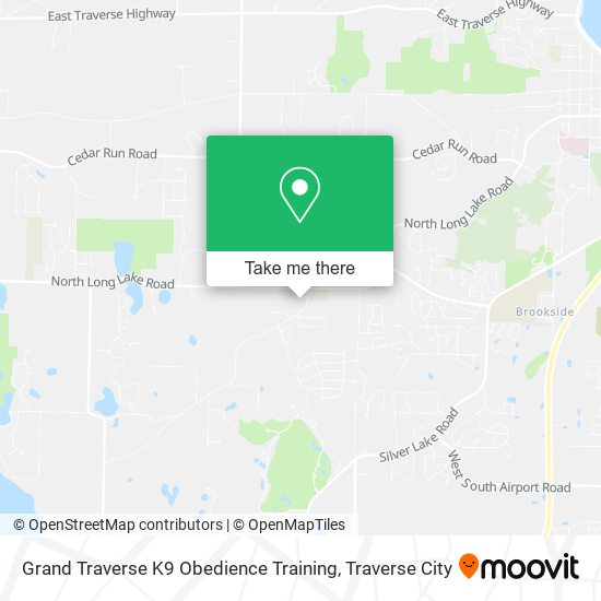 Grand Traverse K9 Obedience Training map