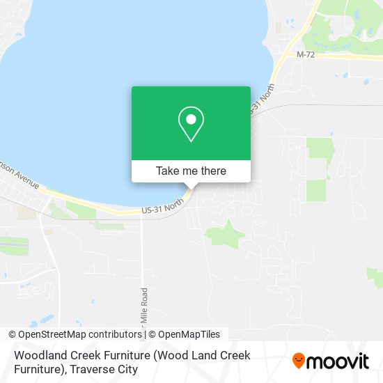 Mapa de Woodland Creek Furniture (Wood Land Creek Furniture)