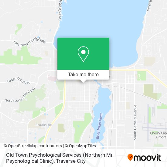 Mapa de Old Town Psychological Services (Northern Mi Psychological Clinic)