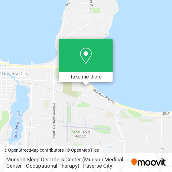 Munson Sleep Disorders Center (Munson Medical Center - Occupational Therapy) map