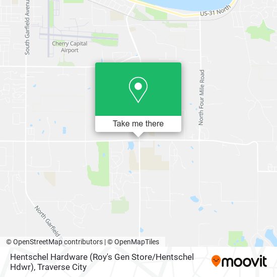 Hentschel Hardware (Roy's Gen Store / Hentschel Hdwr) map