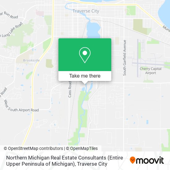 Mapa de Northern Michigan Real Estate Consultants (Entire Upper Peninsula of Michigan)