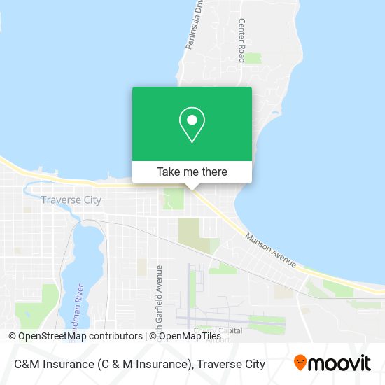 C&M Insurance map