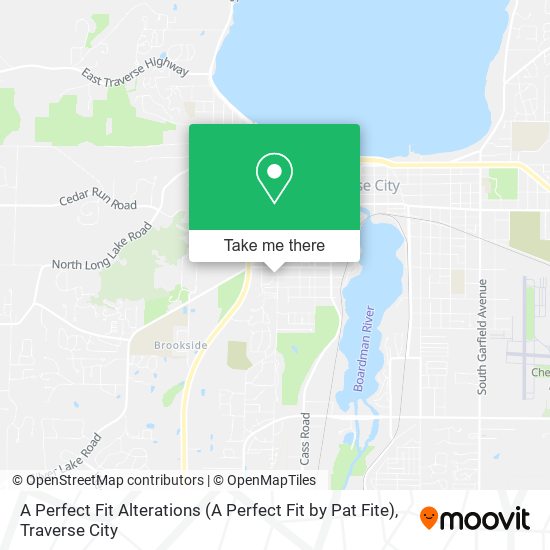 A Perfect Fit Alterations (A Perfect Fit by Pat Fite) map