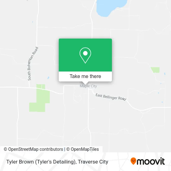 Tyler Brown (Tyler's Detailing) map