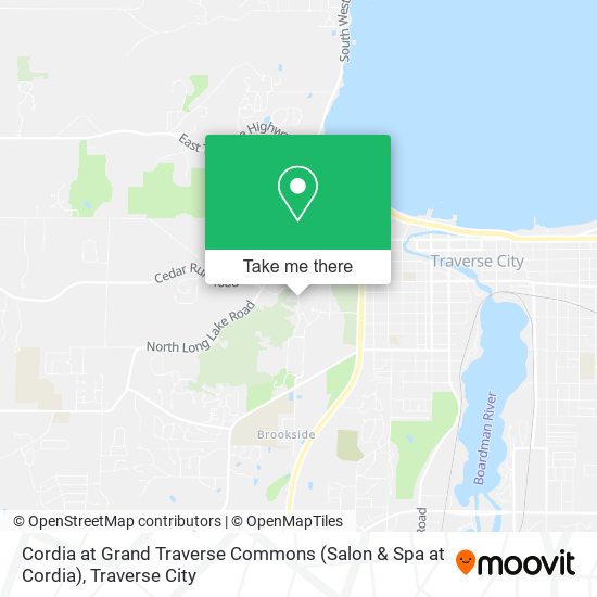 Cordia at Grand Traverse Commons (Salon & Spa at Cordia) map