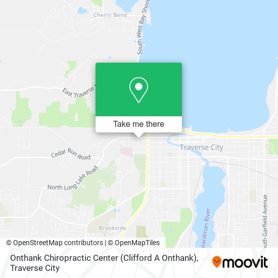Onthank Chiropractic Center (Clifford A Onthank) map