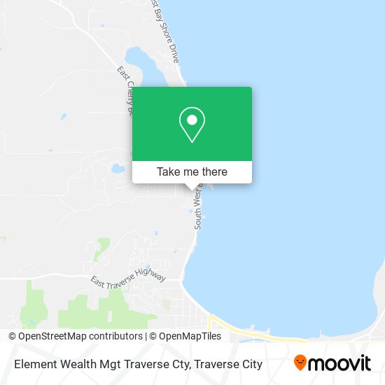 Element Wealth Mgt Traverse Cty map