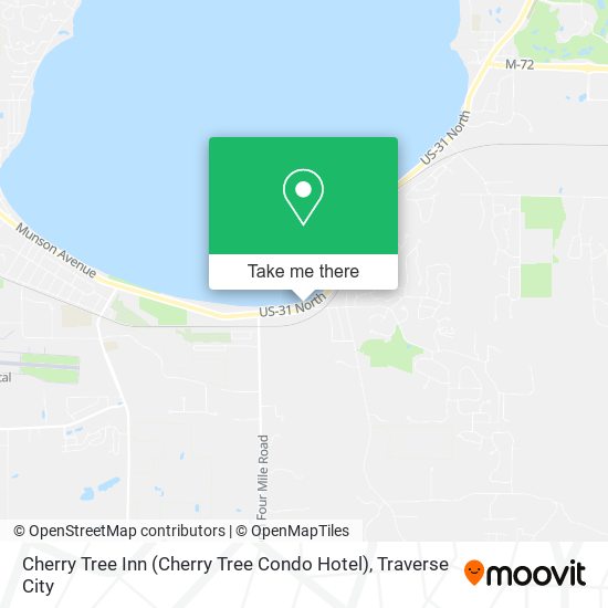 Mapa de Cherry Tree Inn (Cherry Tree Condo Hotel)