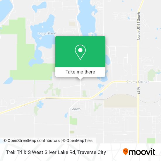 Mapa de Trek Trl & S West Silver Lake Rd