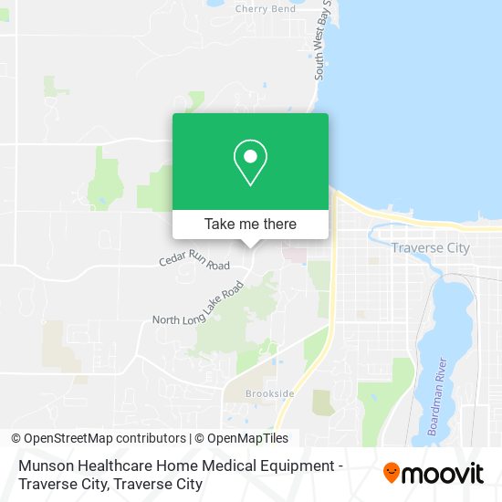 Mapa de Munson Healthcare Home Medical Equipment - Traverse City