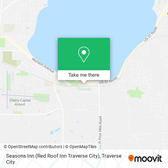 Seasons Inn (Red Roof Inn Traverse City) map