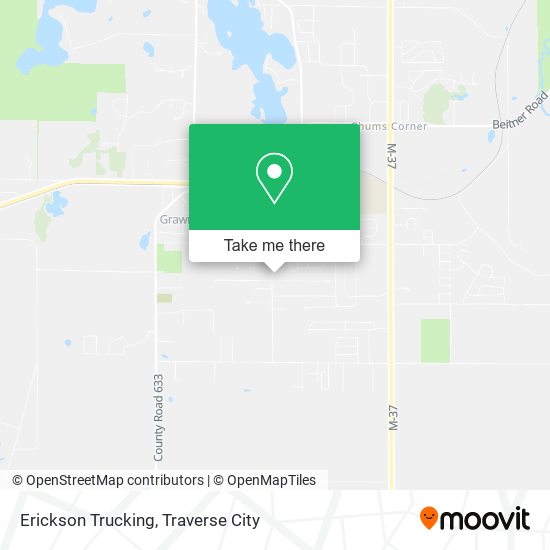 Erickson Trucking map