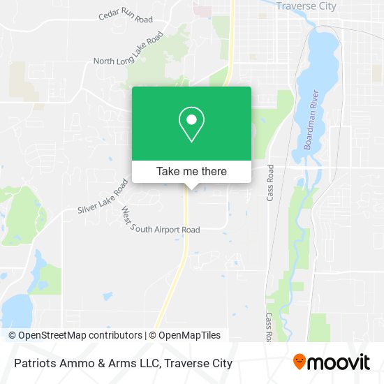 Patriots Ammo & Arms LLC map