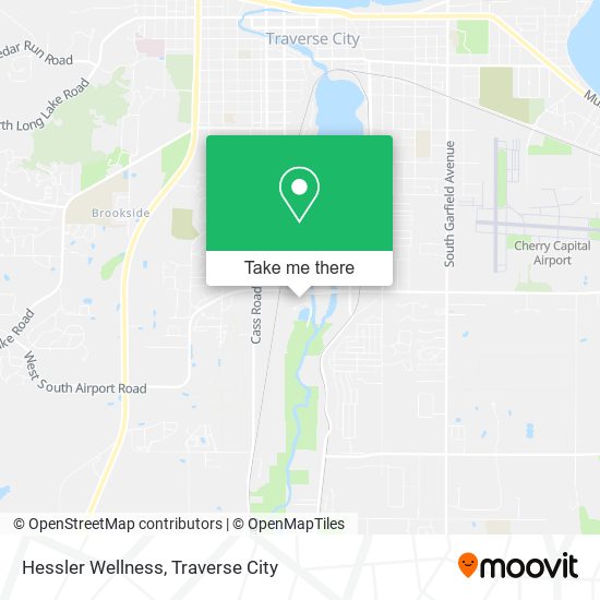 Hessler Wellness map