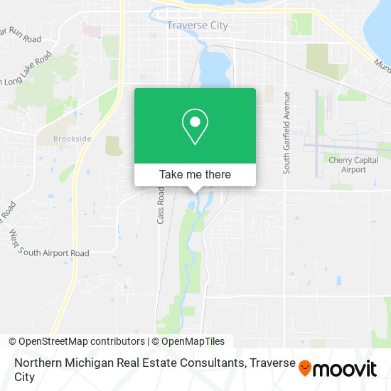 Mapa de Northern Michigan Real Estate Consultants
