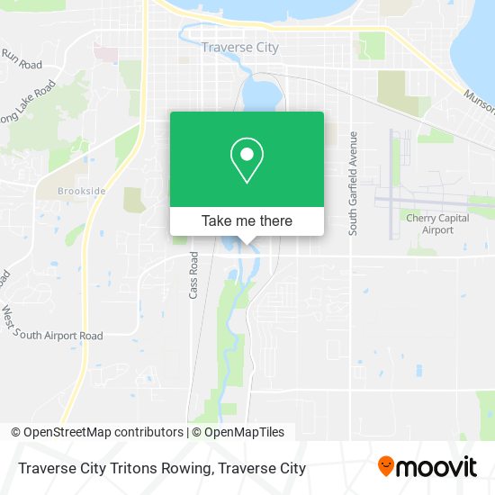 Mapa de Traverse City Tritons Rowing