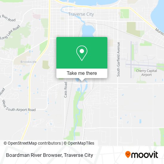 Mapa de Boardman River Browser