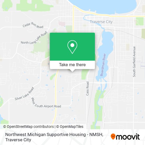 Northwest Michigan Supportive Housing - NMSH map