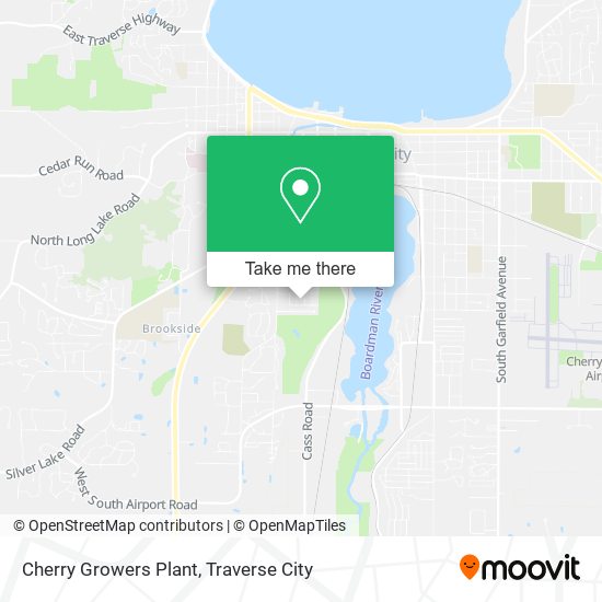 Cherry Growers Plant map