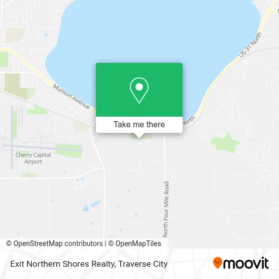 Exit Northern Shores Realty map