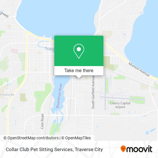 Collar Club Pet Sitting Services map