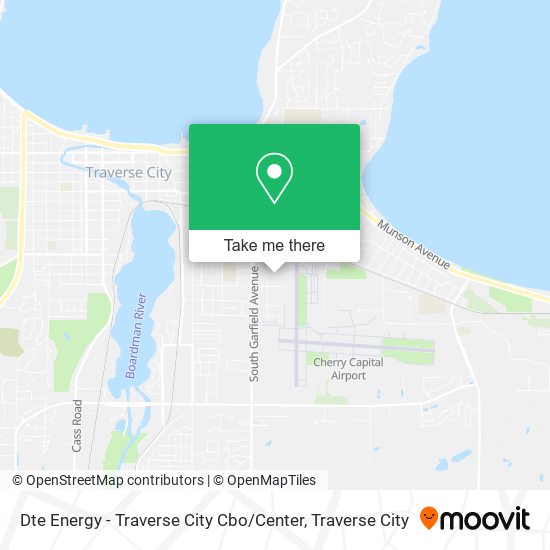 Dte Energy - Traverse City Cbo / Center map