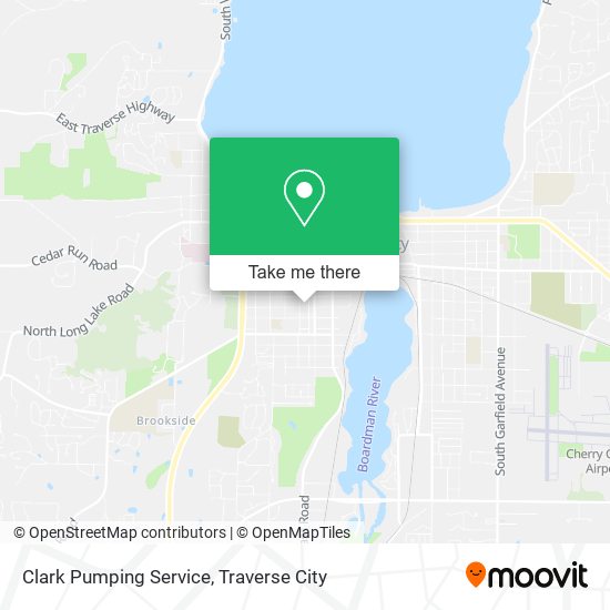 Clark Pumping Service map