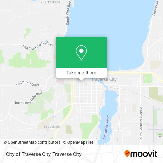 City of Traverse City map