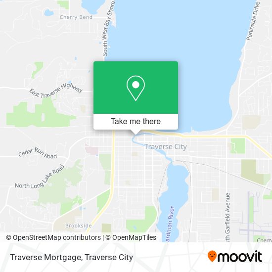 Traverse Mortgage map